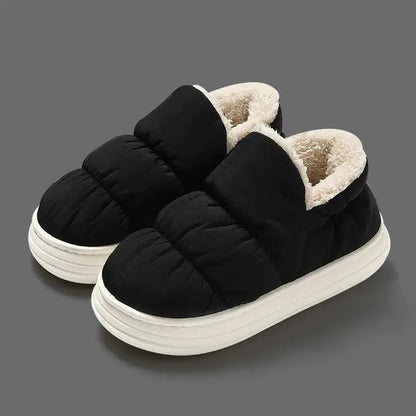 LuxeDouce - Unisex Cozy Thick Plush Slippers