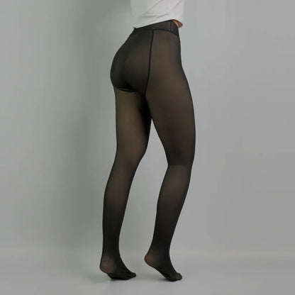 Sheer Fleece Tights by Leggs